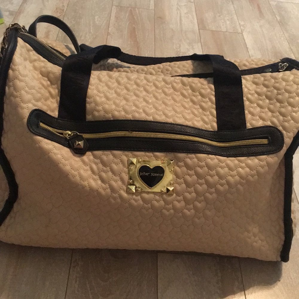 Betsey Johnson duffle